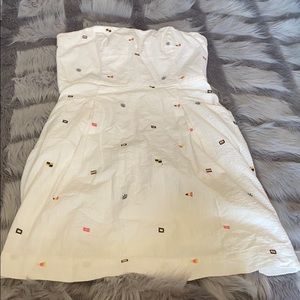 Lilly Pulitzer strapless dress